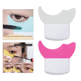 Maxbell Multifunctional Eye Makeup Aids for Makeup Eyelash Grooming Comb Women White