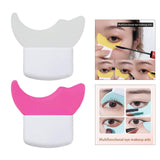 Maxbell Multifunctional Eye Makeup Aids for Makeup Eyelash Grooming Comb Women White