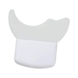 Maxbell Multifunctional Eye Makeup Aids for Makeup Eyelash Grooming Comb Women White