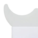 Maxbell Multifunctional Eye Makeup Aids for Makeup Eyelash Grooming Comb Women White