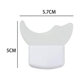 Maxbell Multifunctional Eye Makeup Aids for Makeup Eyelash Grooming Comb Women White