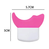 Maxbell Multifunctional Eye Makeup Aids for Makeup Eyelash Grooming Comb Women Red
