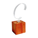 Maxbell Watch Display Stand Bracelet Display Organizer for Home Tabletop Dresser Transparent