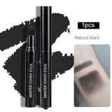 Maxbell Hairline Concealer Pen Eyebrow Shaping Hair Volumizing Beauty for Women Men Black