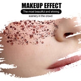 Maxbell 3 Pieces glitter Chunky Cosmetic Decor Makeup for Party Lips