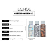 Maxbell 3 Pieces glitter Chunky Cosmetic Decor Makeup for Party Lips