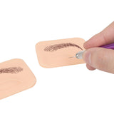Maxbell Silicone face Makeup Practice Board Realistic Reusable for Beautician