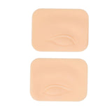 Maxbell Silicone face Makeup Practice Board Realistic Reusable for Beautician