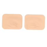 Maxbell Silicone face Makeup Practice Board Realistic Reusable for Beautician