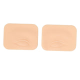 Maxbell Silicone face Makeup Practice Board Realistic Reusable for Beautician