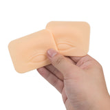 Maxbell Silicone face Makeup Practice Board Realistic Reusable for Beautician