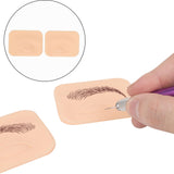Maxbell Silicone face Makeup Practice Board Realistic Reusable for Beautician