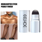 Maxbell Highlighter Shaping Stick Natural Gift 3D for Body Nose Clavicle Silver