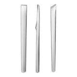 Maxbell Pedicure Knife Dead Skin Corn Foot Callus Remover Foot Scrubber foot Pedicure Silver 3Pcs