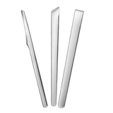 Maxbell Pedicure Knife Dead Skin Corn Foot Callus Remover Foot Scrubber foot Pedicure Silver 3Pcs