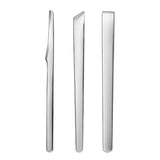 Maxbell Pedicure Knife Dead Skin Corn Foot Callus Remover Foot Scrubber foot Pedicure Silver 3Pcs