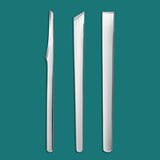Maxbell Pedicure Knife Dead Skin Corn Foot Callus Remover Foot Scrubber foot Pedicure Silver 3Pcs