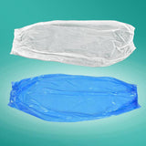 Maxbell 100 Disposable Oversleeves Covers Waterproof pe Cooking Car Washing Blue