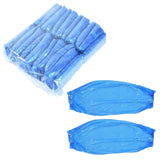 Maxbell 100 Disposable Oversleeves Covers Waterproof pe Cooking Car Washing Blue