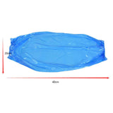 Maxbell 100 Disposable Oversleeves Covers Waterproof pe Cooking Car Washing Blue