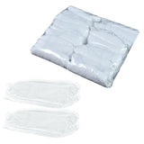 Maxbell 100 Disposable Oversleeves Covers Waterproof pe Cooking Car Washing White