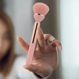 Maxbell Makeup Brush Exquisite Nail Dust Removing Highlighter Eye Shadow Brush Pink