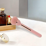 Maxbell Makeup Brush Exquisite Nail Dust Removing Highlighter Eye Shadow Brush Pink