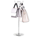 Maxbell Handbag Display Stand Jewelry Display with Hanging Hook Adjustable for Purse Style A