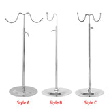 Maxbell Handbag Display Stand Jewelry Display with Hanging Hook Adjustable for Purse Style A