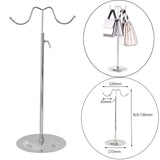 Maxbell Handbag Display Stand Jewelry Display with Hanging Hook Adjustable for Purse Style A