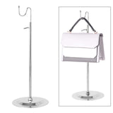 Maxbell Handbag Display Stand Jewelry Display with Hanging Hook Adjustable for Purse Style B