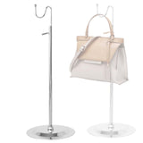 Maxbell Handbag Display Stand Jewelry Display with Hanging Hook Adjustable for Purse Style B