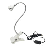 Maxbell LED Nail Dryer Lamp USB Adjustable for All Gels Fingernail and Toenail Nail Silver