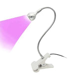 Maxbell LED Nail Dryer Lamp USB Adjustable for All Gels Fingernail and Toenail Nail Silver