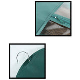 Maxbell Hairpieces Pouch Transparent Window Reusable Protect for Ponytail Women Home