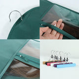 Maxbell Hairpieces Pouch Transparent Window Reusable Protect for Ponytail Women Home