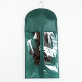 Maxbell Hairpieces Pouch Transparent Window Reusable Protect for Ponytail Women Home