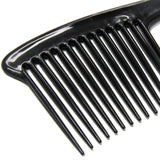 Maxbell Comb Hair Styling Tool Large Handle Styling Comb for Home Travel Salon Black