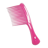 Maxbell Comb Hair Styling Tool Large Handle Styling Comb for Home Travel Salon Pink
