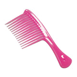 Maxbell Comb Hair Styling Tool Large Handle Styling Comb for Home Travel Salon Pink