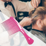 Maxbell Comb Hair Styling Tool Large Handle Styling Comb for Home Travel Salon Pink