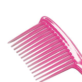 Maxbell Comb Hair Styling Tool Large Handle Styling Comb for Home Travel Salon Pink