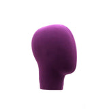 Maxbell Mannequin Head Professional Adjustable Durable for Headphones Hat Hairpiece Purple