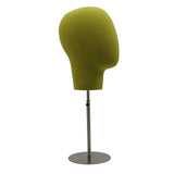 Maxbell Mannequin Head Professional Adjustable Durable for Headphones Hat Hairpiece Green