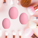 Maxbell 3 Pieces Portable Silicone Makeup Brush Cover for Hopusehold Wife Women Pink