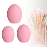 Maxbell 3 Pieces Portable Silicone Makeup Brush Cover for Hopusehold Wife Women Pink