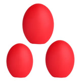 Maxbell 3 Pieces Portable Silicone Makeup Brush Cover for Hopusehold Wife Women REd