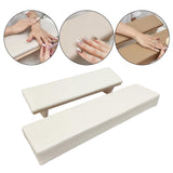 Maxbell Nail Arm Rest Washable Accessories PU for Nail Technician Table Manicure Cream yellow