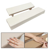 Maxbell Nail Arm Rest Washable Accessories PU for Nail Technician Table Manicure Cream yellow
