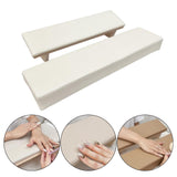 Maxbell Nail Arm Rest Washable Accessories PU for Nail Technician Table Manicure Cream yellow